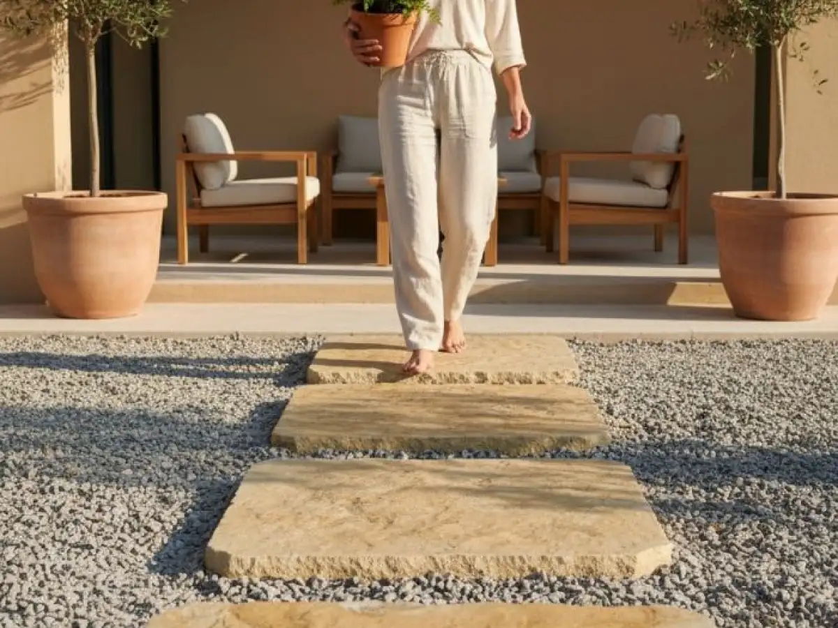 Šlapák do zahrady 50x50 cm tl. 4 cm