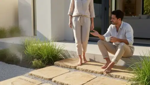 Šlapák do zahrady 50x50 cm tl. 4 cm