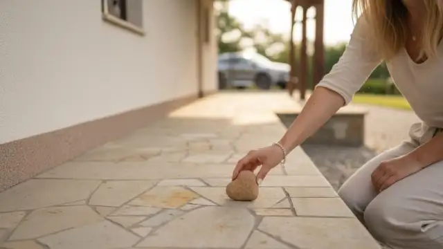 Anglická pískovcová dlažba 5 cm – nepravidelný přírodní kámen pro terasy, chodníčky a okolí bazénů
