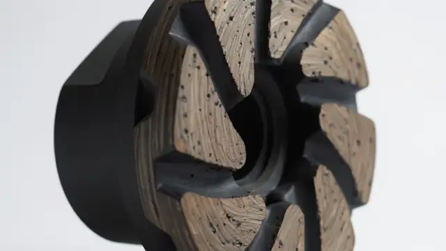 Dvouvrstvý turbo diamantový brusný kotouč 40 mm- hrubý