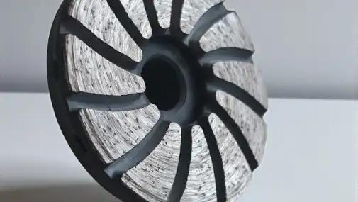 Dvouvrstvý turbo diamantový brusný kotouč 60 mm- střední