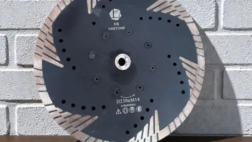 Diamantový univerzální TURBO TRIANGLE kotouč D230xM14