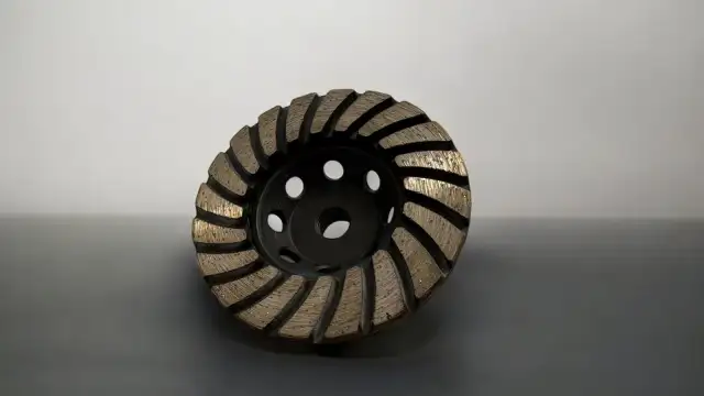Dvouvrstvý turbo diamantový brusný kotouč 100 mm- hrubý