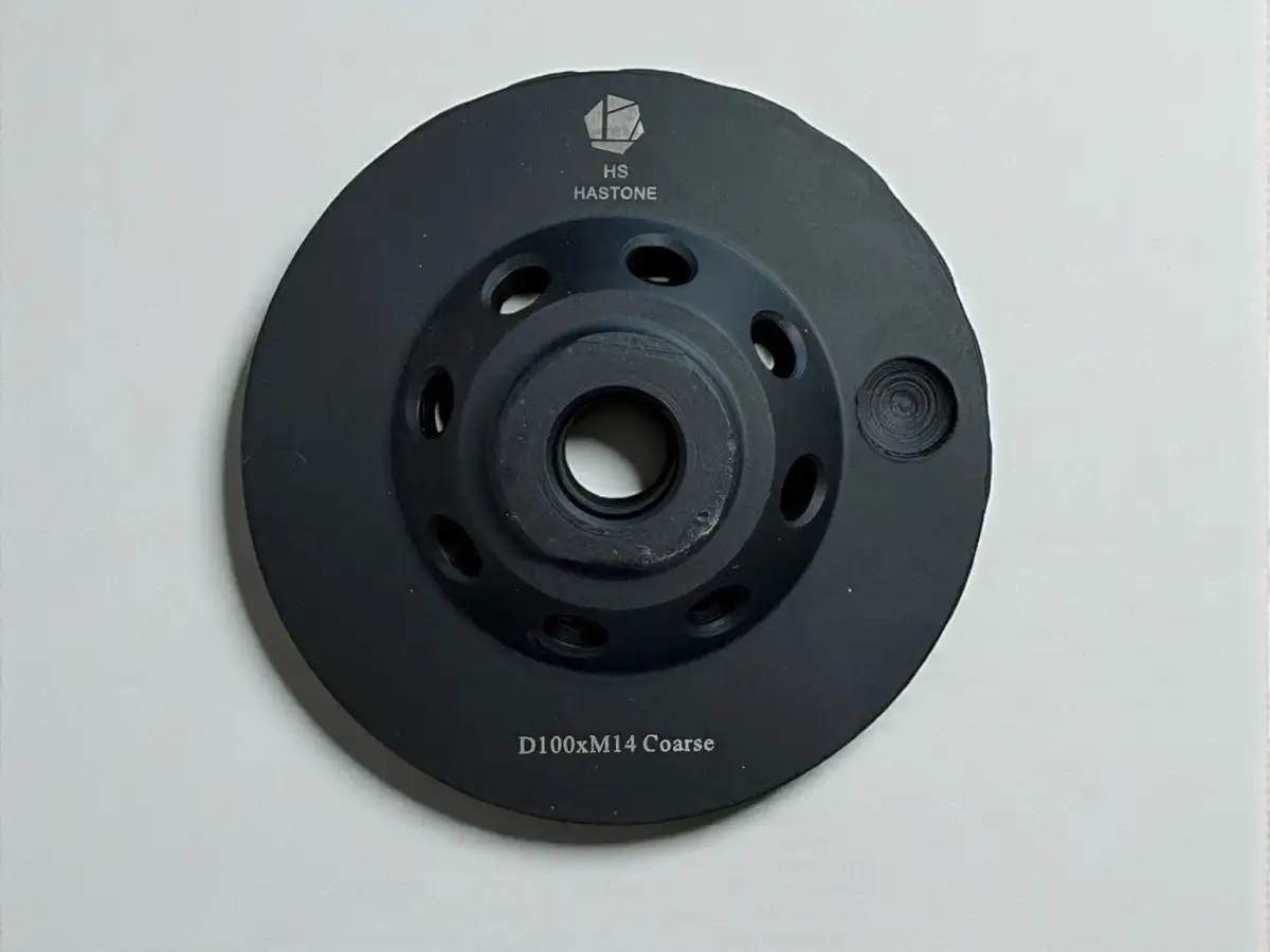 Dvouvrstvý turbo diamantový brusný kotouč 100 mm- hrubý