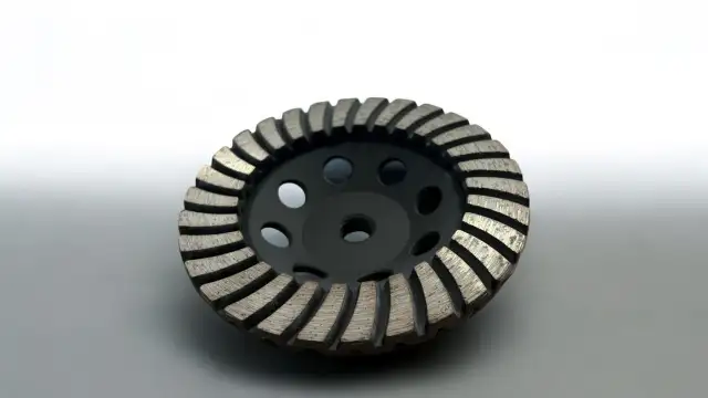 Dvouvrstvý turbo diamantový brusný kotouč 125 mm- hrubý