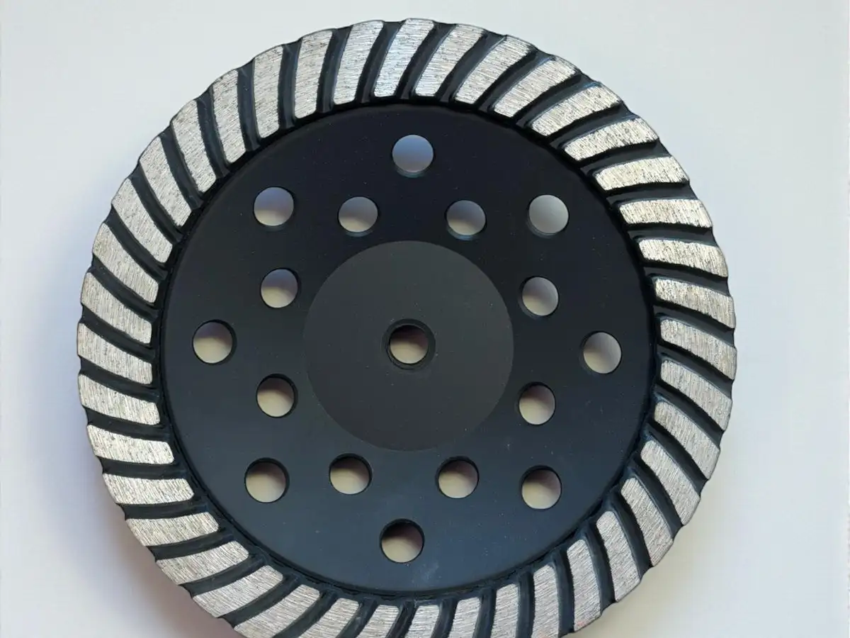 Dvouvrstvý turbo diamantový brusný kotouč 180 mm- jemný