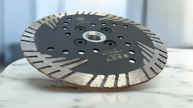 Diamantový univerzální TURBO TRIANGLE kotouč D125xM14