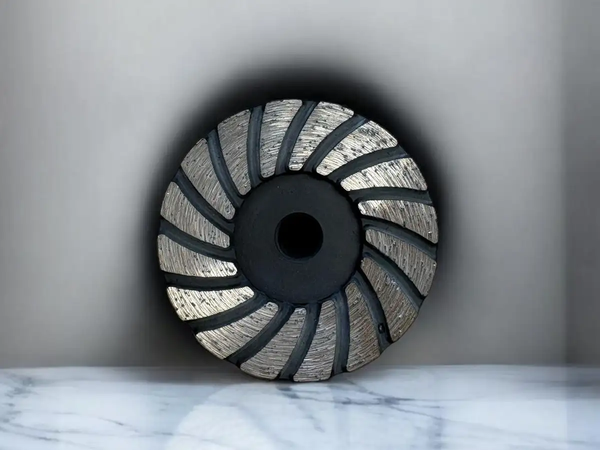 Dvouvrstvý turbo diamantový brusný kotouč 80 mm- hrubý