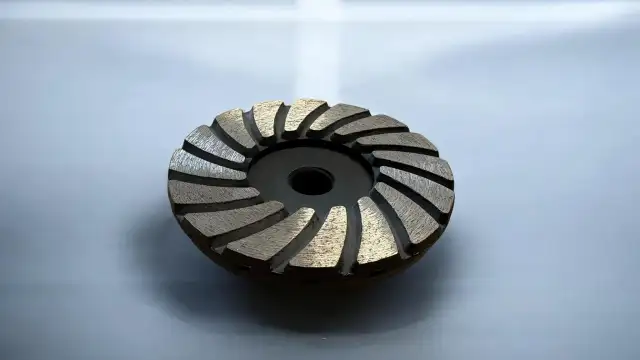 Dvouvrstvý turbo diamantový brusný kotouč 80 mm- jemný