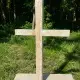 Kamenný kříž z dubeneckého pískovce - 6 x 66 x 100 cm, ruční kamenická výroba