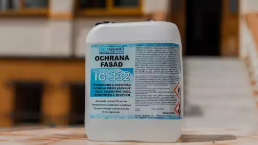 IG 332 - Hydrofobní a oleofobní polymer zabraňující vsáknutí moči
