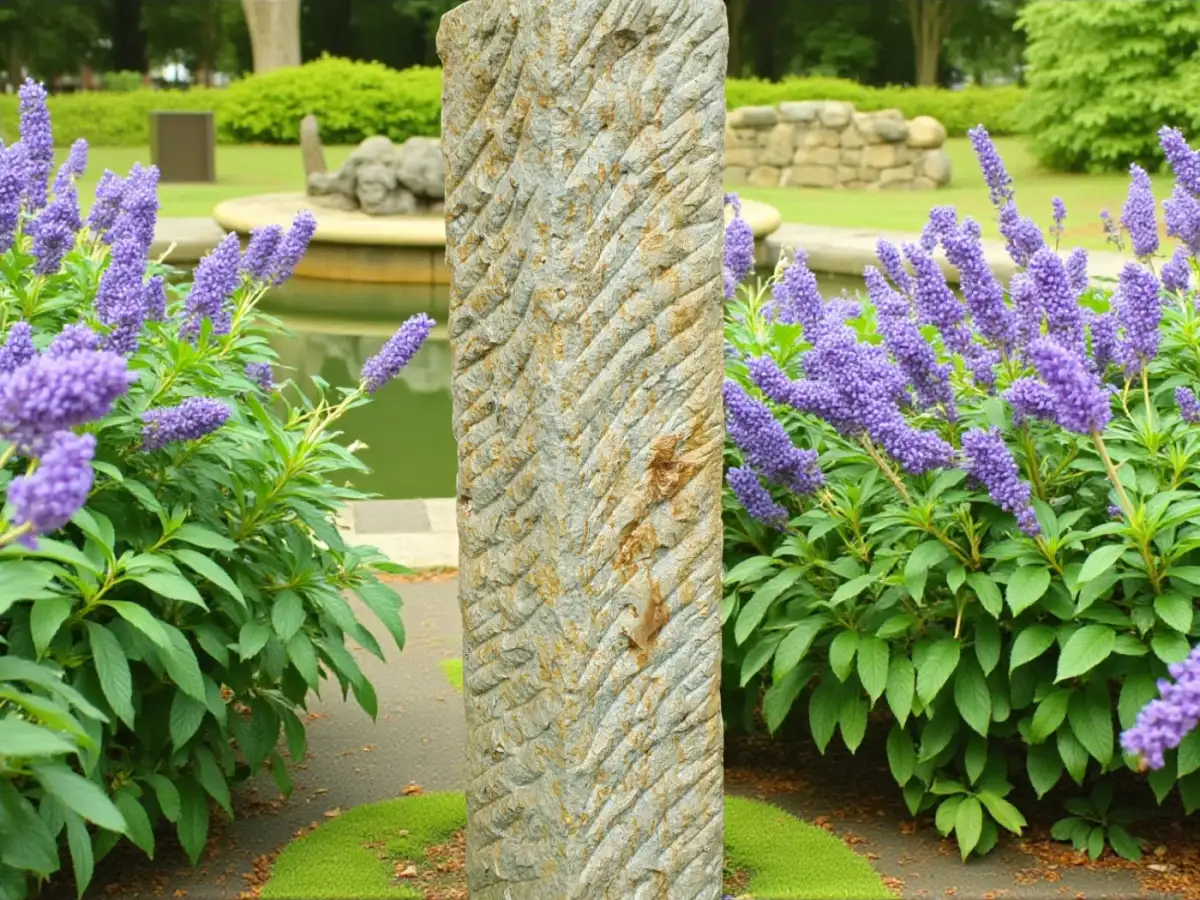 Kamenné sloupky - špicované